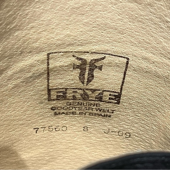 Frye Black Leather Dorado Boots - Picture 11 of 11